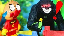 アンパンマン アニメおもちゃ アンパンマンvsホラーマン キングコング Animation Anpanman Toy Story