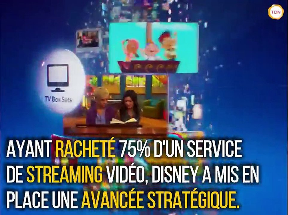 Disney lance son service de streaming et abandonne Netflix