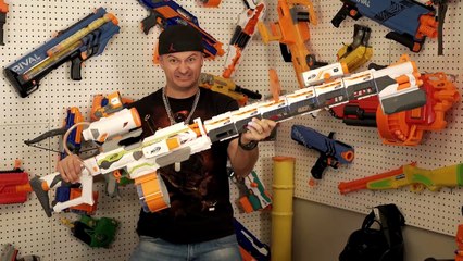 BIG ASS NERF GUNS!! 4K Remix