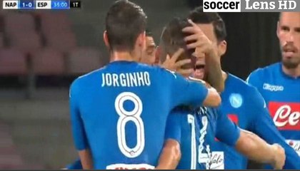 Dries Mertens Super Goal HD - Napoli 1-0 Espanyol 10.08.2017 HD