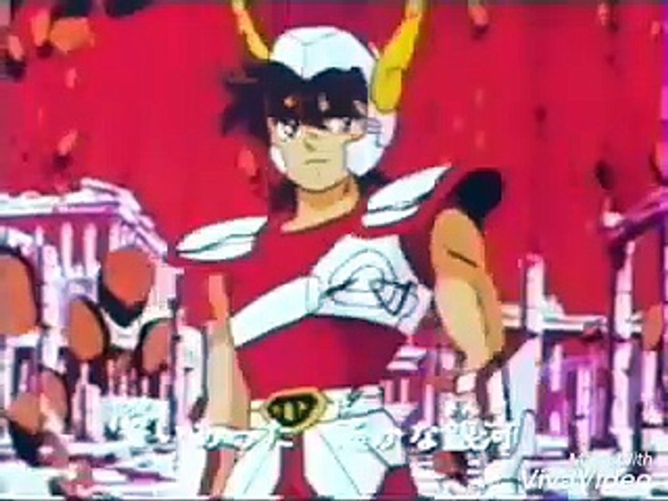 Abertura cavaleiros dos zodíacos com música abertura 2 de DBS