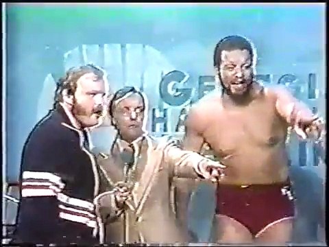 ERNIE LADD, OLE ANDERSON, CRUSHER, KOLOFF, RICH 1981