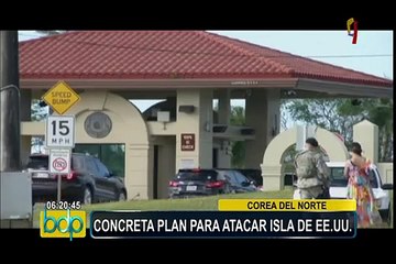 Corea del Norte revela detalles del plan para atacar Guam