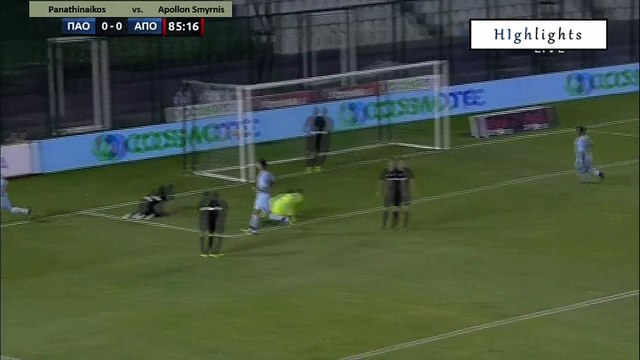 0-1 Christos Almpanis Goal - Panathinaikos 0 - 1 Smyrnis - 10.08.2017 [HD]