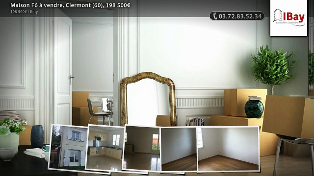 Maison F6 à vendre, Clermont (60), 198 500€