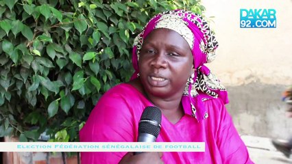 Micro trottoir Élection présidence fédération Sénégalaise de football