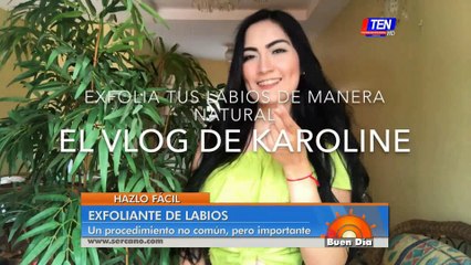 Exfolia tus labios de manera natural