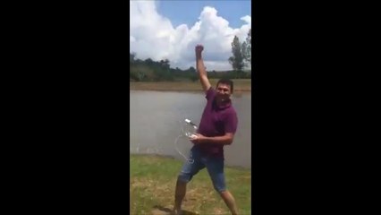 Drone Fishing in Brazil 2017 with a DJI Phantom 3 .