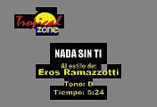 Nada Sin Ti - Eros Ramazzotti (Karaoke)