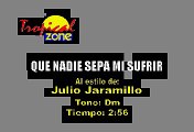 Que Nadie Sepa Mi Sufrir - Julio Jaramillo (Karaoke  con voz guia)