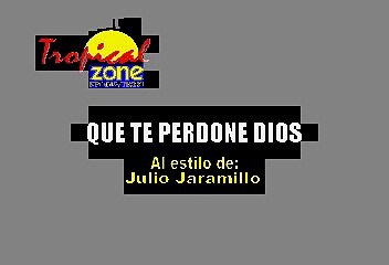 Que Te Perdone Dios - Julio Jaramillo (Karaoke)