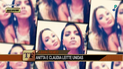Anitta e Claudia Leitte - TV Fama
