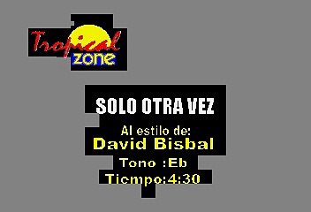 Solo Otra Vez - David Bisbal (Karaoke)