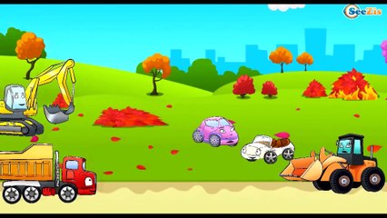 ✔ Carros para niños / Aventuras de un vehículo de bomberos / Dibujos animados educativos ✔