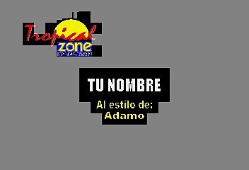 Tu Nombre - Adamo (Karaoke)