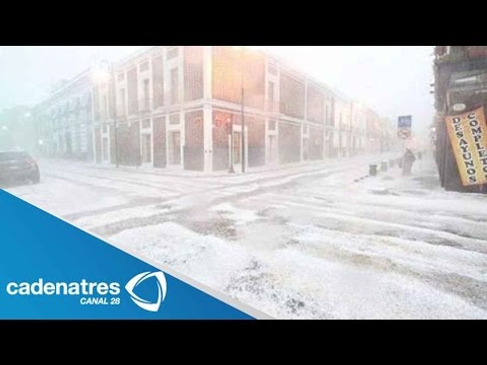 VIDEO: Ciudad de México sufre serias afectaciones tras intensa granizada