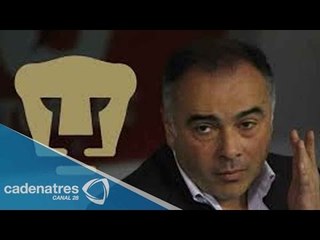 Presentan a Memo Vázquez como DT de Pumas
