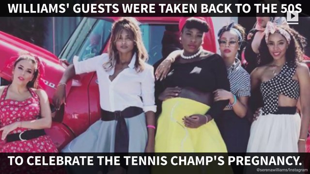 Serena Williams' baby shower is one for the books!