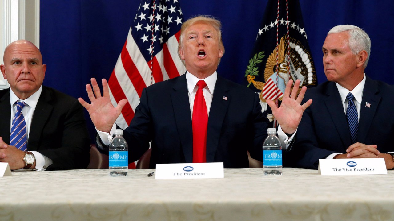 Trump’s wide-ranging statements from his Bedminster estate, in three minutes