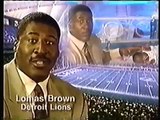 1993 Detroit Lions: Lomas Brown United Way Commercial