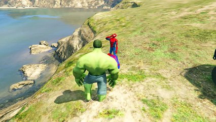 Joker Örümcek Adamın Arabasını Bozuyor Hulk (Çizgi Film Tadında Türkçe Dublaj)