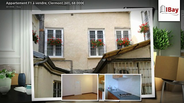 Appartement F1 à vendre, Clermont (60), 68 000€