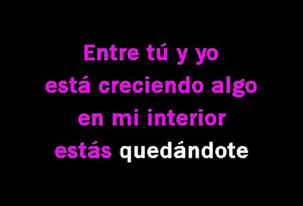 RBD - Aun hay algo (Karaoke)