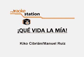 Reik - Que la vida mia (Karaoke)