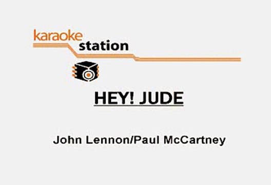 The Beatles - Hey jude (Karaoke)