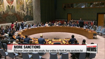 European Union adds nine people, four entities to North Korea sanctions list