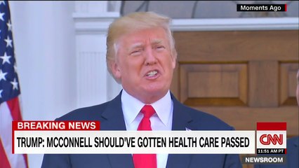 President Trump won't commit to Sen. McConnell's future