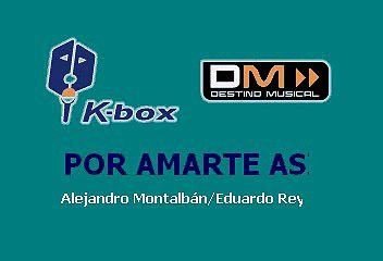 Los Alacranes - Por amarte así (Karaoke)