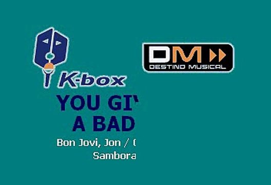 Bon Jovi - You give love a bad name (Karaoke)