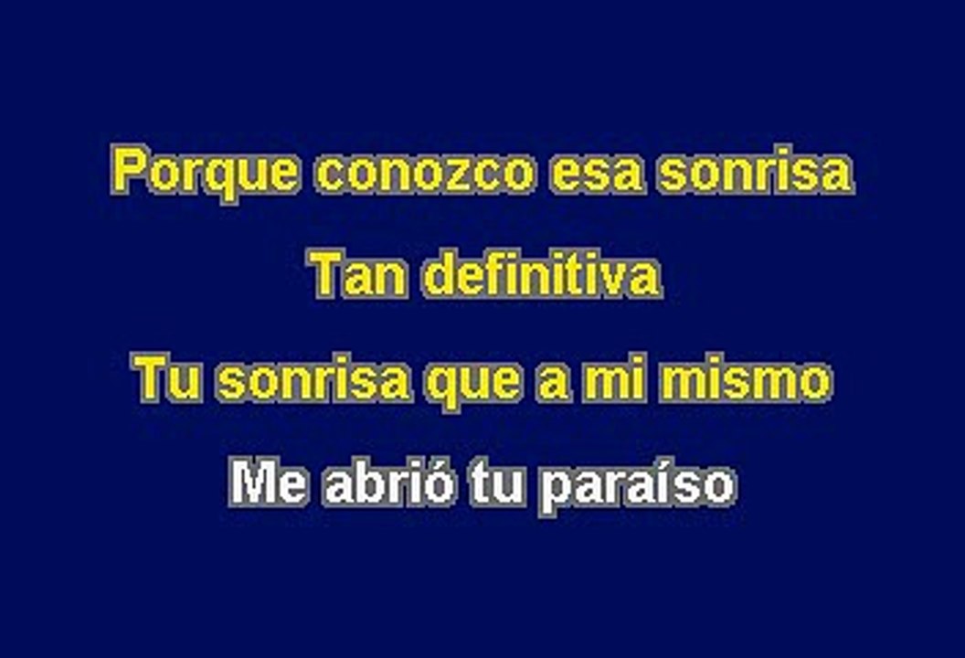 Gianluca Grignani - Mi historia entre tus dedos (Karaoke)