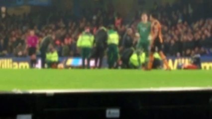Chelsea versus Hull City Ryan Mason Injury