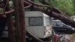 Tornado Topples Trees on to Trailers and Tents at Northern Italy Campsite
