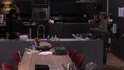 Ruzie René en Floor. René hoopt dat Floor snel vertrekt