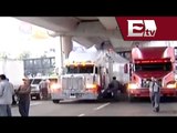 Transportistas retiran bloqueo en Periférico Norte / Excélsior Informa