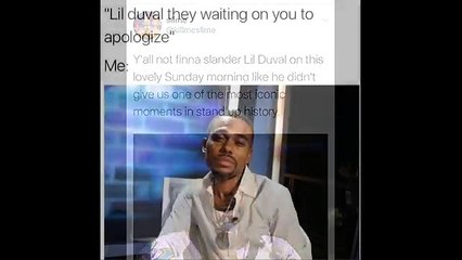 LIL DUVAL says TRANSGENDER WOMAN would CAUSE MENTAL DAMAGE he HE-TRICKED HIM into VIOLENCE