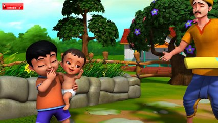 Chinni Uncle Gifts | Telugu Rhymes for Children | Infobells