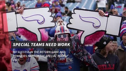 Biggest takeaways from Bills 17-10 loss to Vikings