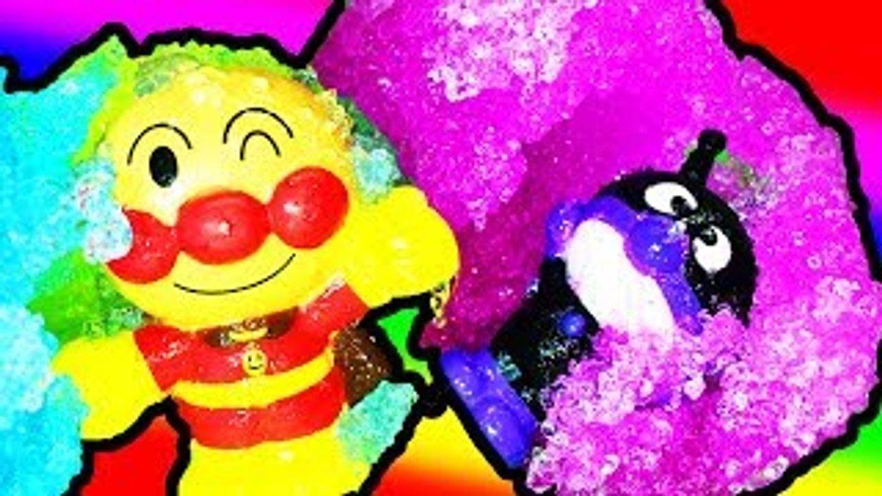 アンパンマンおもちゃアニメ バイキンマンスーパーボールを作ろう！❤コインだしいれ たのしいパン...