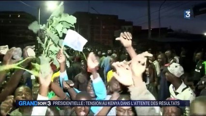 Kenya : tension maximale dans l'attente des résultats de la présidentielle