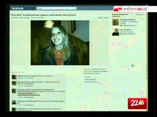 TG 30.08.10 Anche il popolo di Facebook sta cercando Sarah