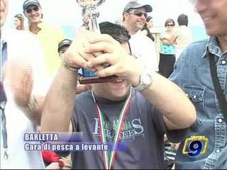 BARLETTA. Gara di pesca a Levante