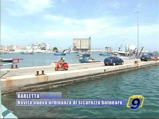 BARLETTA. Le novità della nuova ordinanza di sicurezza balneare