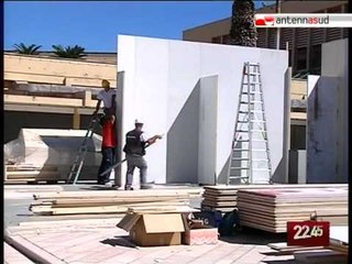 TG 01.09.10 Fiera del Levante, lavori in corso