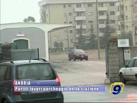 ANDRIA. Partiti i lavori del parcheggio in stazione