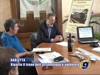 BARLETTA. Riparte il treno storico dell'Archeologia e dell'Ambiente