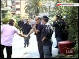 TG 07.09.10 Bari, lavoratori in cassa integrazione protestano sui cornicioni di Villa Anthea